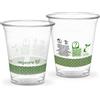 Eco to go Bicchieri PLA trasparente Premium per Smoothies 360ml - D96