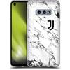 Head Case Designs Licenza Ufficiale Juventus Football Club Bianco Marmoreo Custodia Cover in Morbido Gel Compatibile con Samsung Galaxy S10e