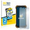 brotect Pellicola Protettiva per Doogee S58 Pro Protezione Schermo (2 Pezzi) [Trasparente, Anti-Impronte]