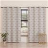 PETTI Artigiani Italiani - Tende a Pannelli per Interno con Anelli 2 Pezzi 140x280cm, Tenda Camera da Letto e Soggiorno Oscuranti Isolanti e Moderne, Fiocco Grigio, 100% Made in Italy