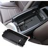 DIYUCAR - Scatola portaoggetti centrale per bracciolo auto, per Mercedes Classe C W204 W205 2008-2020, accessori interni per Classe GLC 2016-2020, scatola bracciolo per riordino e ordinamento