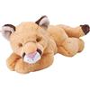 Wild Republic Ecokins Leone Di Montagna, Peluche Per Bambini 30 cm, Peluche Di Qualità, Regalo Di Compleanno, Giocattoli Ecologici, Creato Riciclando 16 Bottiglie In Plastica