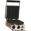 D.L. SERVICE Piastra waffle con 3 piastre barchetta