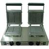 D.L. SERVICE Piastra waffle con 2 piastre quadrate per 60 pezzi all'ora