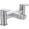 Ideal Standard - Cerafine D, Miscelatore doppio comando per vasca da bagno, Cromato