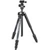 Manfrotto Treppiedi MKELMII4BK-BH Cavalletto Element MII Nero in alluminio con Testa a Sfera e Borsa