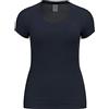 Odlo Maglietta Intima Donna Manica Corta Active F-Dry Light I Maglia Funzionale I Intimo Funzionale Sportivo Donna