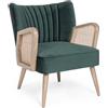 Bizzotto Poltrona Virna verde