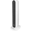 Simple Deluxe Termoventilatore elettrico con telecomando, 1500 W, 4 modalità di riscaldamento, protezione da surriscaldamento, riscaldamento della ventola, per camera da letto, 25 m²