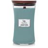 Woodwick Evergreen Cashmere Grande een Cashmere Candela Profumata Vasetto