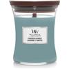 Woodwick Evergreen Cashmere Media reen Cashmere Candela Profumata Vasetto