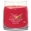 Yankee Candle Sparkling Cinnamon Media ling Cinnamon Candela Profumata Giara Signature