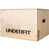 UNDERFIT Plyo Box per Crossfit - Attrezzi Palestra Casa - Box Jump Crossfit - Calistenics Attrezzatura - Creare Una Palestra Multifunzione - Fitness Attrezzi Casa - Box Pliometrico