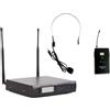 Proel Spa Proel RMW1000HA Sistema Microfonico Wireless Archetto UHF PLL 96CH f:606-630MHz