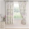 Dreams & Drapes Design - Coppia di tende plissettate a matita con fermatenda, 168 x 183 cm, colore lilla