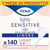 TENA Lights Sensitive Ultra Pads - Normal - Assorbenti Ultra per perdite urinarie leggere e pelle sensibile - privi di profumi e coloranti - 128 pezzi, 8 x 16