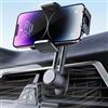 Holdersafe Porta Cellulare Auto Supporto Telefono: [Funzionamento con una mano] Supporto Cellulare per Bocchette D'aria Dell'Auto, 360° di Rotazione Portacellulare Macchina per iPhone/Samsung/Huawei/Xiaomi, ecc