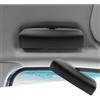 GAFAT [Migliorato Plus] Peugeot 208 2008 e-208 e-2008 2020-2025 2026 Custodie Occhiali da Sole, Contenitore Organizer per Occhiali, Taglie Forti, Originale OEM, Accessori Peugeot 208 (Nero)