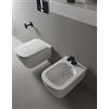 Ceramica Flaminia Wc Play Gosilent Latte Bianco Opaco - Sedile in Termoindurente: SENZA SEDILE