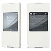 Sony BT-SOSCR30W Style Cover Window per Xperia Z4, Bianco
