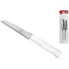 H&H Home set 6 coltelli color knife sbucciatori in inox e plastica bianco