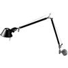 Artemide Tolomeo Lampada Micro Parete, Nero, A010930+A025150