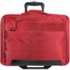 Dermata Trolley business a 2 ruote 44,5 cm Scomparto per laptop rosso