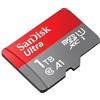 GielleService Scheda Memoria Sandisk Ultra Micro SDXC Scheda 1TB UHS-I U1 A1 Classe 10 120MB/s + Adattatore SD
