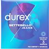 Durex Settebello Jeans 3 Preservativi Durex Durex