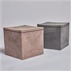 Serralunga SGABELLO LOUNGE CUBE MOLESKIN SERRALUNGA