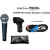 Proel EIKON PROEL DM580 Microfono dinamico cardioide per voce e canto + CAVO OMAGGIO