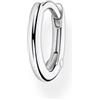 Thomas Sabo singolo Creole Classic da donna oro, argento sterling 925, chiusura con clip