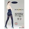 Solidea WONDERFUL HIPS SHAPER HIGH WAIST 70 OPAQUE COLLANT VITA ALTA NERO 4-L