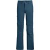 Vaude Farley Stretch Zip Off Regular Pants Blu 56 Uomo