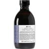 Davines ALCHEMIC Shampoo Argento - Shampoo per intensificare i riflessi di capelli biondo platino e grigi - Formulazione biodegradabile e naturale - 280 ml