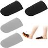 BOXOB 2 Paia Scaldapiedi, 15x11.5cm Neoprene Stivaletti Scaldapiedi Nero Grigio Calzini con Dita Dei Piedi Riutilizzabili Termico Puntali per Piedi Inverno Scarpe Stivaletti Trekking