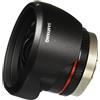 Samyang SY12 M-MFT-BK Obiettivo Grandangolare per Olympus/Panasonic Micro 4/3 Fotocamere, 12 mm F2.0, Nero