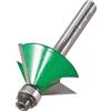 Trend Fresa smusso auto-guida 45° 12,7 mm gambo 1/4