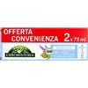 Antica Erboristeria - Dentifricio Sbiancante Naturale, Freschezza Intensa, Denti più Bianchi, Gusto Salvia e Menta - 75 ml x 2