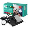 Amed Professional Sangue Misuratori Di Pressione Set Con Stetoscopio, Pump Ball, Manometro, Gemelli - 420 g