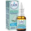 CARE for You, Spray Nasale Decongestionante - per una Pulizia Profonda delle Fosse Nasali, Lavaggio Nasale, Efficace per Raffreddori e Sinusiti, Soluzione Ipertonica, 20 ml