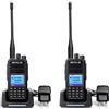 Retevis RT3S DMR Walkie Talkie Digitale Dual Band Digitale/Analogica GPS 3000 Canali Digitale Ricetrasmettitore TDMA Compatibile con MOTOTRBO (1 Coppia, Nero)