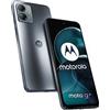 Motorola moto g14 (Doppia fotocamera 50MP, Display 6.5 FHD+, Unisoc T616, batteria 5000 mAh, 4/128 GB espandibile, Dual SIM, Android 13, Cover Inclusa), Steel Grey