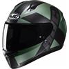 HJC Casco C10 TEZ Verde Nero HJC 3XS