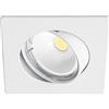 Wonderlamp W-E000009 Basic Basic - Kit di faretto da incasso quadrato, colore bianco