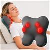Bob and Brad EZBack Massaggiatore Cervicale con Cordone, Massaggiatore Schiena con Profondo Massaggio Impastante e Funzione di Riscaldamento, Elettrici Shiatsu Cuscino Massaggiante Come Regalo