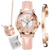 OLEVS Orologi Il nuovo quadrante a sabbie mobili fluirà Set Regali per Donna, Orologio Collana