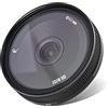AstrHori 10mm F8 II Ultragrandangolare Lente Fisheye Obiettivo manuale APS-C con specchio filtro UV compatibile con fotocamera mirrorless Nikon Z-Mount Z50, ZFC (nero)