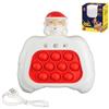 m MU 【Non bisogno batterie】m Mu Giocattolo Pop It elettronico Fidget ricaricabile,4 modalità,120 livelli,in Silicone.Console di Gioco a Decompressione Pop It Elettronico.Regalo ideale per Bambini e Adulti.