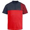 VAUDE Men's Tremalzo T-Shirt V, Uomo, Rosso-Mars Red, XS